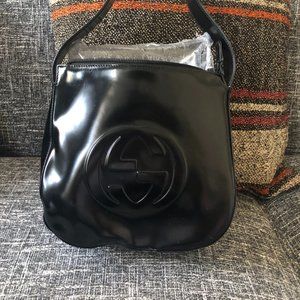Vintage Tom Ford Era Gucci Disco Soho Patent Leather Shoulder Bag